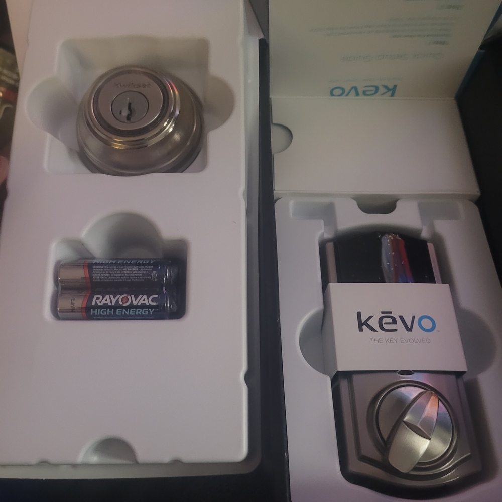 Kevo Smart Lock in Silver